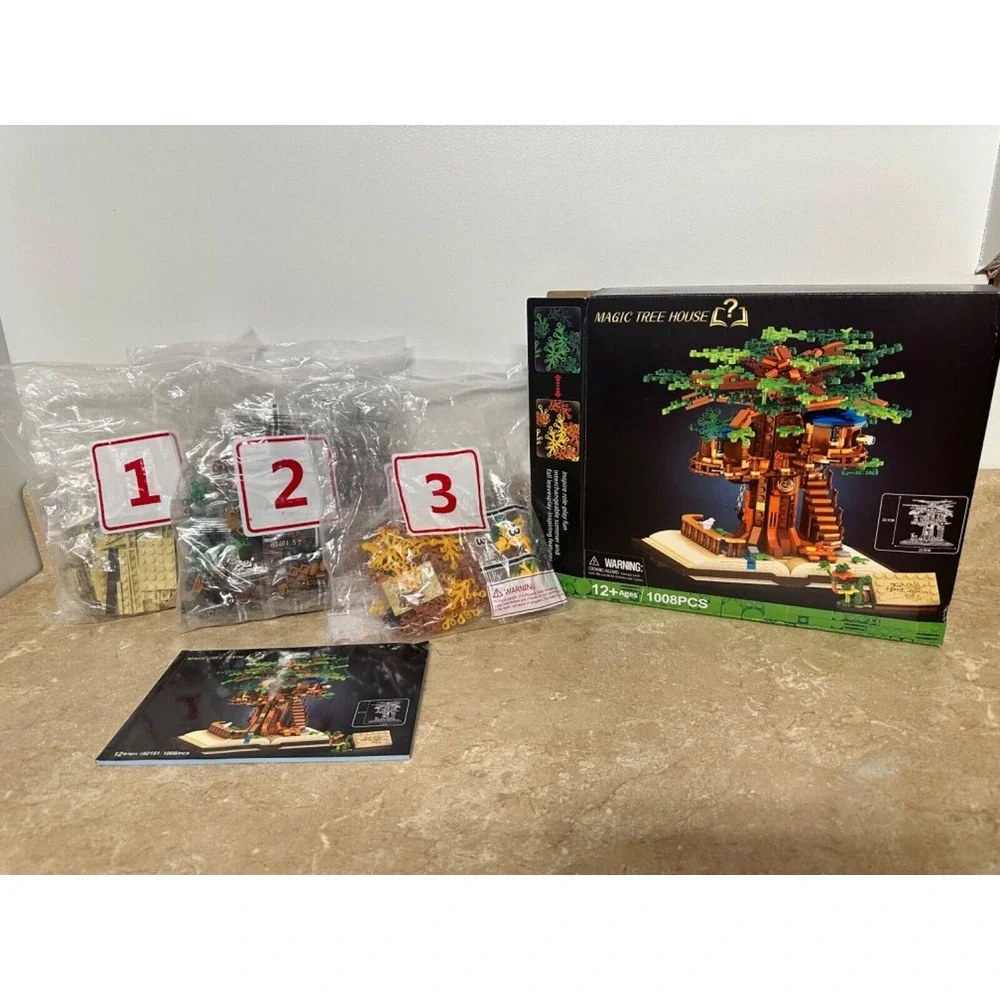 Mibido Ideas Tree House Building_Open Box_Bags are still SEALED!‎